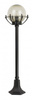 Outdoor-Gartenlampenmast LATERNE E27 Kugeln mit Korb 200 K 5002/2/KPO 102 cm schwarz Su-Ma