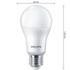 Set mit 3x E27 A65 LED-Glühbirne 13W = 100W 1521lm 2700K Warm 150° PHILIPS