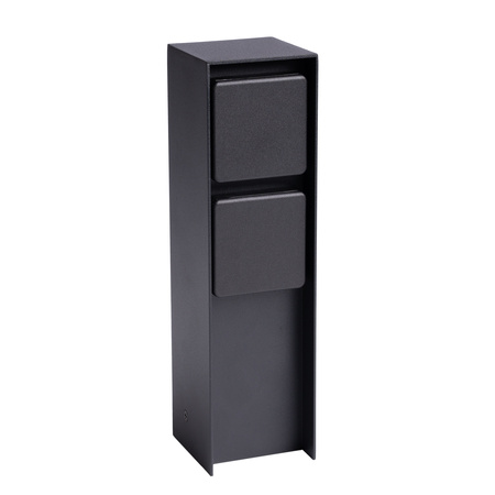 IBERI Outdoor Standmasten 230V 2x Netzsteckdose IP65 LUMILED