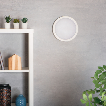 Plafond LED Aufbaumontage 20W 2630lm CCT IP65 Weiß DABER KANLUX