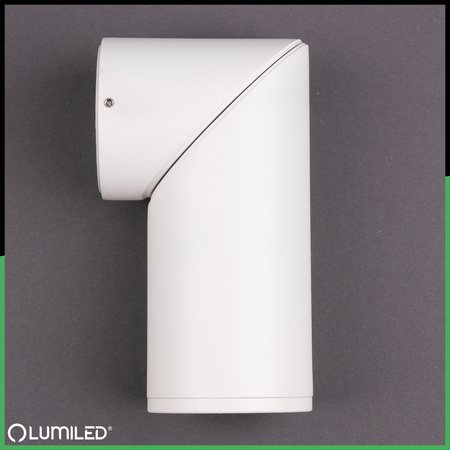 Deckenleuchte mit 1x GU10-Sockeln, Einbaustrahler HALOGEN schräg TABULA SPOT TUBA LUMILED