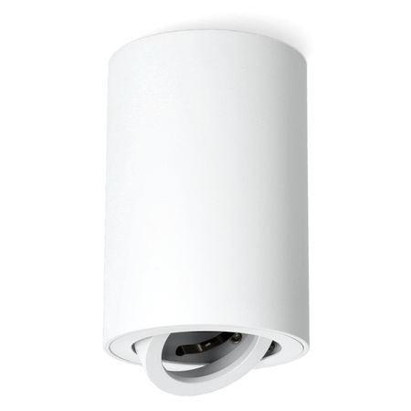 Aufbau-Halogenleuchte Spot OH36L KOBI ROUND MOVABLE GU10WEISS