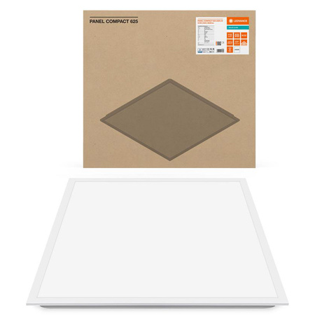 LED-Panel Büroleuchte Deckenleuchte 33W 3630lm 4000K Neutral Anbau weiß 62x62cm UGR19 Compact Ledvance