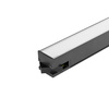 LED-Einbauleuchte Aufbauleuchte Modular 24W 2400lm 5000K Kalt Schwarz Videx