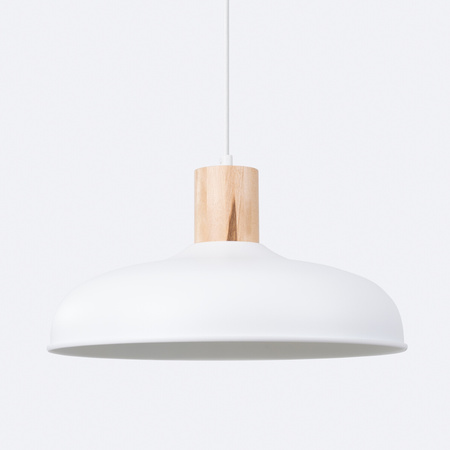 INDY E27 Weiß Skandinavische Pendel-Deckenleuchte SOLLUX