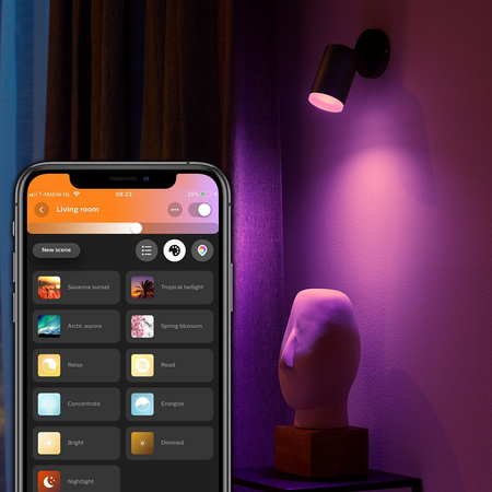 Philips HUE White und Color Ambiance Fugato Lampe 4.2W Bluetooth Zigbee