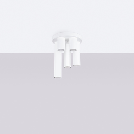 Decke Plafond Tuba Spot 5x GU10 Weiß Lagos Ocean Green SL.1465 Sollux