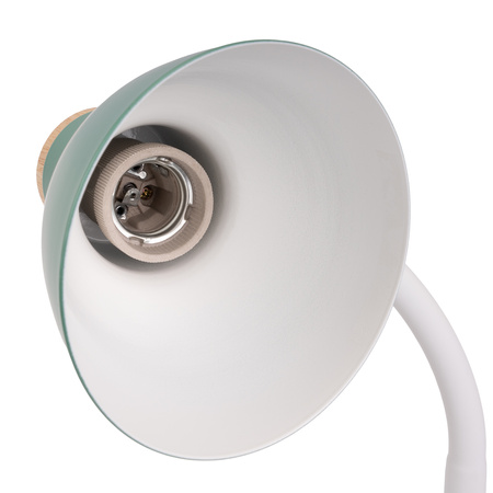Schreibtischlampe Schule Zeichentisch Dekorativ E27 NIKO Grün Lumiled