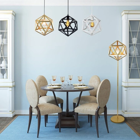 Decke Hängelampe E27 Gold Sanico Dänemark Goldlux