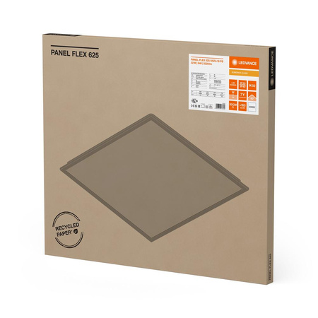 LED-Panel-Deckenleuchte 32W 5220lm 4000K Neutral Aufputz Weiß 62x62cm Flex Ledvance