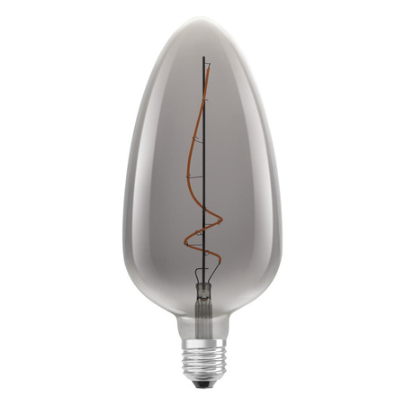 Dekorative LED-Lampe E27 4W = 15W 140lm 1800K Warm 300° Smoke Dimmbar Vintage 1906 Osram