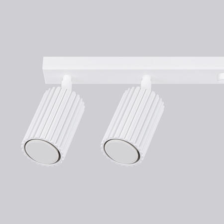 Tuba Spot Decke Reflektor Lampe 6x GU10 Weiß Carbon Deep Space SL.1547 Sollux