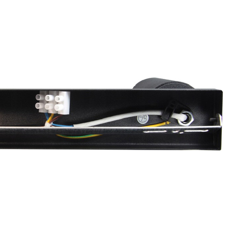 Wandleuchte 2xGU10 LED beweglich schwarz