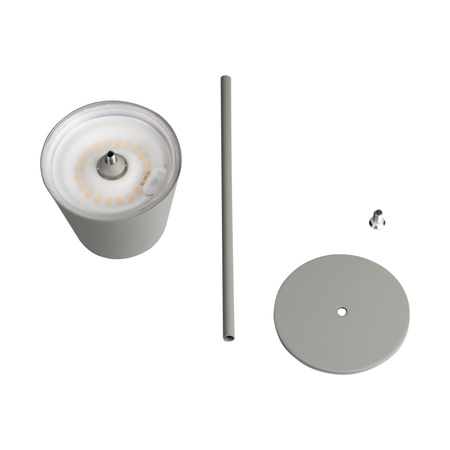 LED INITA IP54 Tischleuchte 165lm Grau KANLUX