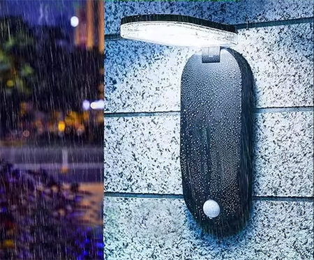 LED-Solar-Gartenleuchte Bewegungs- und Dämmerungssensor 4000K IP65