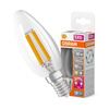 LED Lampen E14 B40 4W = 40W 470lm 2700-4000K Warm und Neutral 300° Glühfaden OSRAM STAR A und R
