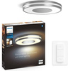 LED BEING 22.5W CCT PHILIPS HUE Bluetooth Zigbee Deckenleuchte + Dimmschalter