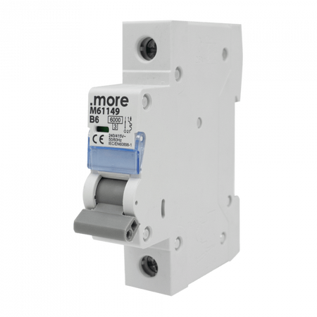 Überstromschutzschalter Sicherungstrenner 6kA 1P B 6A .MORE