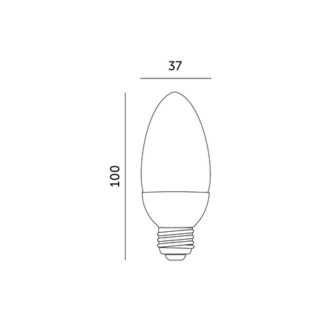 LED-Lampe E27 Ball 9W 806lm 4000K Neutral 180° LED2B Kobi