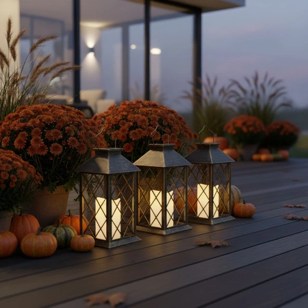 Solar-Garten-LED-Lampe stehend IP44 hängend LIRIO 2 Laterne LUMILED