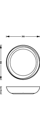 LED-Deckenleuchte 10W 1950lm 4000K SceneSwitch Fleta Ultra Efficient Philips