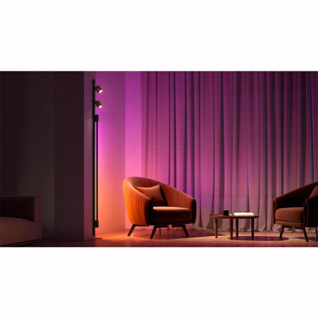 LED Perifo Stromschienenstrahler Schwarz 5.3W CCT RGB Philips HUE Bluetooth