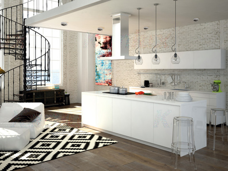 Halogen-Deckenleuchte ELNIS L MR16 GU10 schwarz und gold Kanlux