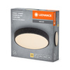 Plafond LED-Anbau-Deckenleuchte 16W 1000lm 3000K Warm Dimmbar Schwarz 28cm Orbis Ledvance