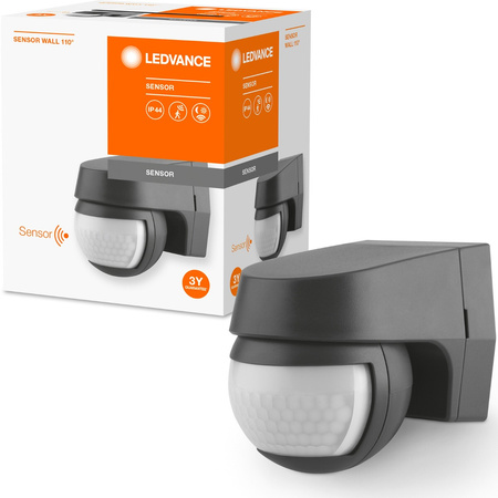 Aufputz-PIR-Bewegungs- und Dämmerungssensor 110ST DUNKELGRAU IP44 LEDVANCE