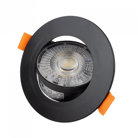 LED-Einbauleuchte 3W / 5W / 7W CCT Schwarz Rund DOWNLIGHT Ecolight