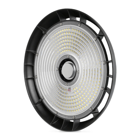 LED High Bay Industrieleuchte 200W 32600lm 5000K Neutral 90° Schwarz Pendel IP65 Videx