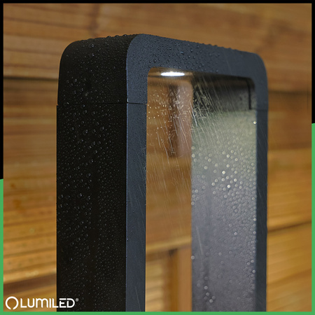 Gartenleuchte 10W, Außenstehleuchte Pollerleuchte 60cm ERICA LUMILED