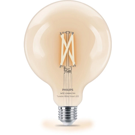 LED-Lampe E27 G125 7W = 60W 2700-6500K FILAMENT SMART WiFi Philips WiZ