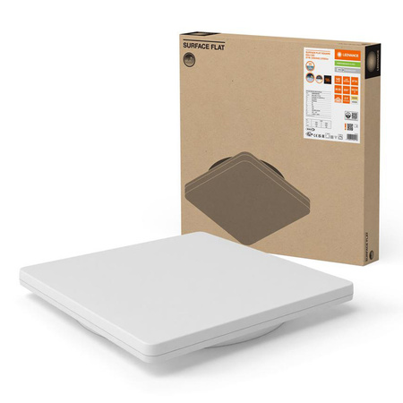 LED-Panel-Deckenleuchte 27W 3780lm 3000K - 4000K CCT Dimmbar Anbau Weiß 50x50cm Oberfläche Ledvance