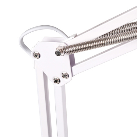 Schreibtischlampe E27 Weiß Arbeiter Sanico Goldlux