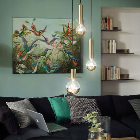 E27 A60 LED Lampen 7W = 50W 650lm 2700K Warm OSRAM Mirror Gold