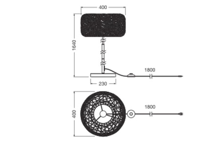 Dekorative E27 Beige Dekor Ledvance Stehleuchte