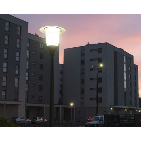 Kopfschirm für Außengartenlampe METIS E27 IP65 Su-Ma