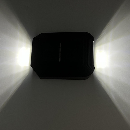 LED Fluter Solar Gartenlampe 6000K IP44 Dämmerungssensor