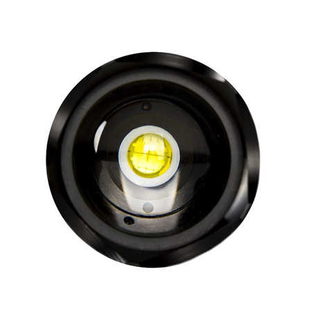 ZOOM LED XHP70 taktische Taschenlampe 25W 2000lm 3 MODI 1000m IP67 Aluminium VA0021 VAYOX