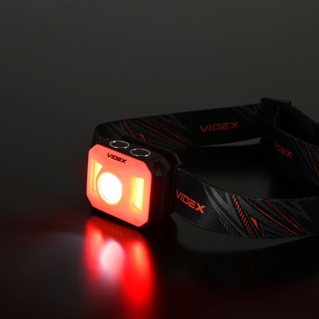 Wiederaufladbare LED-Stirnlampe 5W 400lm 5000 K H085-OR VIDEOX