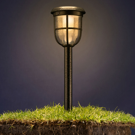 Gartenleuchte LED Solar-Wandleuchte RADII 1.3W 3000K IP44 Dämmerungs-Bewegungsmelder PHILIPS