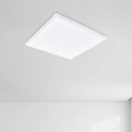 LED Plafond Panel Aufputz Quadratisch 60x60cm 40W 4000K Neutral Domino Weiß