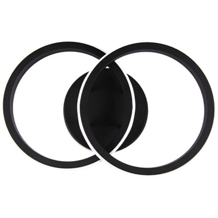 LED Kronleuchter Deckenleuchte 13W NEBULA LYRA Schwarz