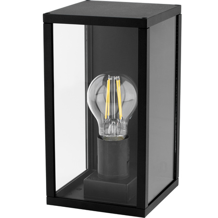 Gartenwandleuchte Oben-Unten-Fassadenleuchte Malmö E27 IP44 Graphit - GOLDLUX (Polux)