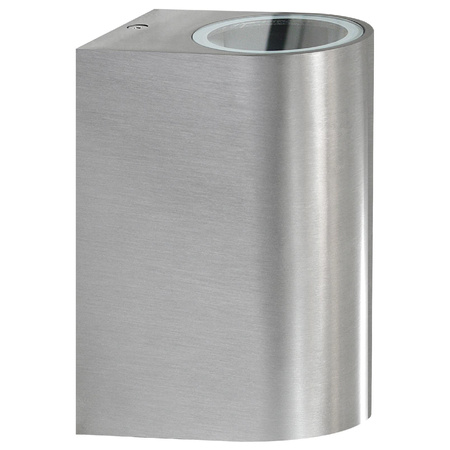 Up and Down LED-Gartenwandleuchte 2xGU10 BOSTON GOLDLUX (Polux) OVAL SATIN