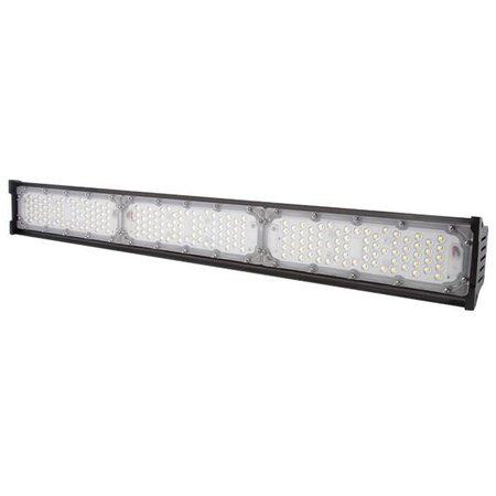 Industrielle High Bay Linear 150W 22500lm 5000 Cold 90° Schwarz IP65 Masterled LED Lampe