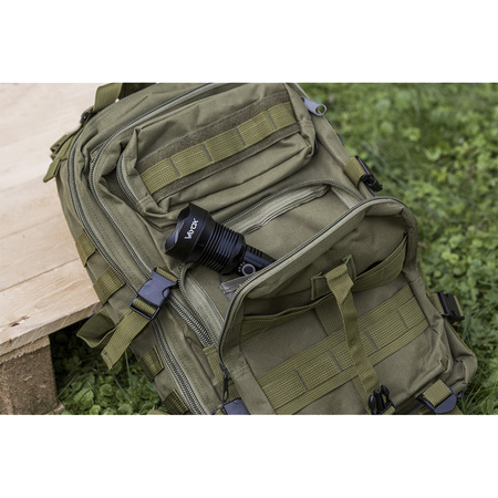 ZOOM LED XHP70 taktische Taschenlampe 25W 2000lm 3 MODI 1000m IP67 Aluminium VA0021 VAYOX