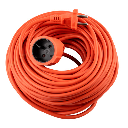 Garten Verlängerungskabel Konstruktion Single 1 Sockel 30m Orange Cord GRIDEN Lumiled