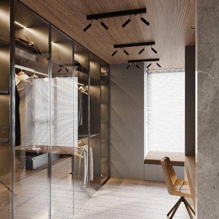 Anbauleuchte EYETECH 4 4xG9 Reflektor Beweglich Modern Schwarz SOLLUX